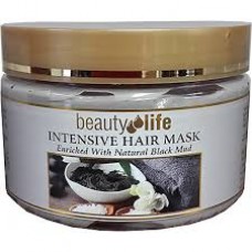 Лечебно-грязевая маска для волос и корней волос, Beauty Life Intensive Hair Mask Black Mud 250 ml
